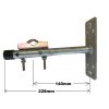 TV Antenna Aerial Fascia Wall Eave Mount 228mm